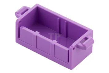 LEGO Container, Treasure Chest Bottom - Slots in Back