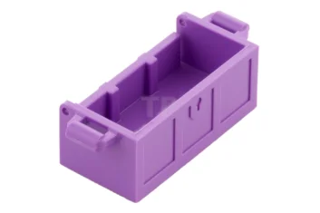 LEGO Container, Treasure Chest Bottom - Slots in Back
