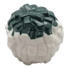 LEGO Minifig, Utensil Cheerleader Pom Pom con motivo superiore verde scuro