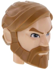 LEGO Large Figure Head - Obi-Wan Kenobi