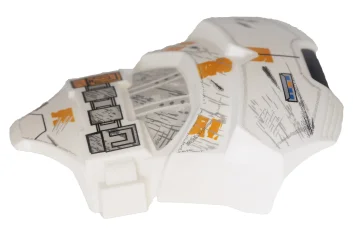 LEGO Large Figure Torso SW with Battle Damaged Armor Pattern (Clone)