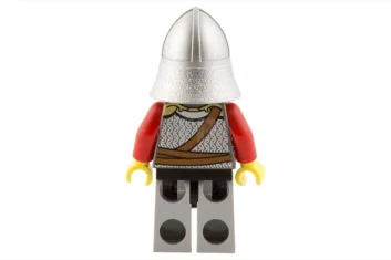 LEGO Koninkrijken - Leeuw ridder schaal maliënkolder