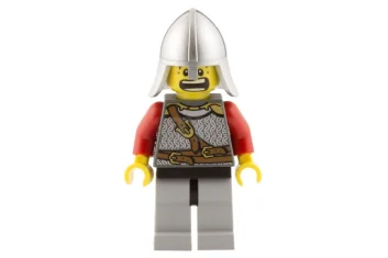 LEGO Koninkrijken - Leeuw ridder schaal maliënkolder