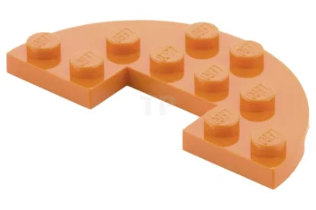 LEGO Plaque 3 x 6 demi-ronde avec découpe 1 x 2.