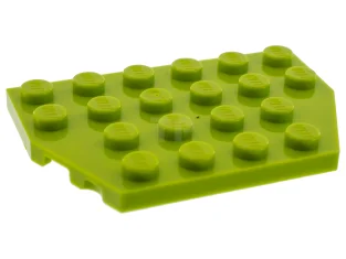 LEGO Plaat 4 x 6 wig - afgesneden hoeken
