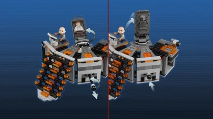 LEGO Cámara de congelación en carbonita