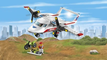 LEGO Ambulance Plane