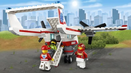 LEGO Ambulance Plane