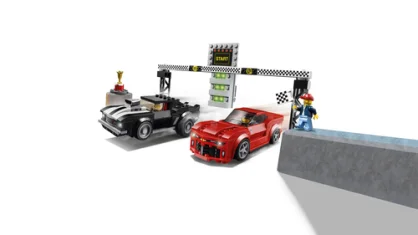 LEGO Chevrolet Camaro Drag Race