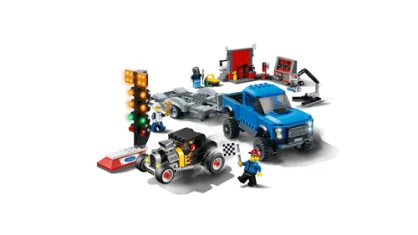 LEGO Ford F-150 Raptor & Ford Model A Hot Rod