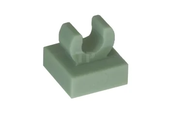 LEGO Tile, Modified 1 x 1 with Clip - Rounded Edges