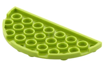 LEGO Plate 4 x 8 Round Corner Double