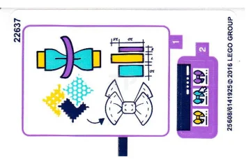 LEGO Adhesivo para Set 41115