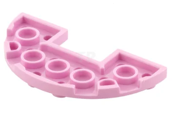 LEGO Plaque 3 x 6 demi-ronde avec découpe 1 x 2.
