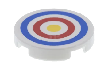 LEGO Tile 2 x 2 Round with Bottom O and Archery…