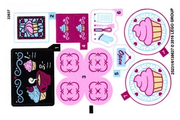 LEGO Sticker for Set 41119