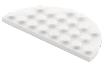 LEGO Plate 4 x 8 Round Corner Double
