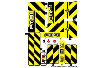 LEGO Sticker for Set 42049