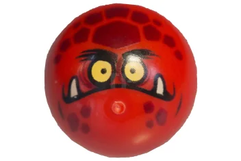 LEGO Technic Ball Joint with Globlin Pattern 3