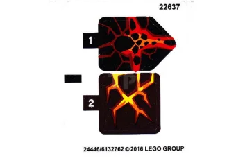 LEGO Sticker for Set 70313