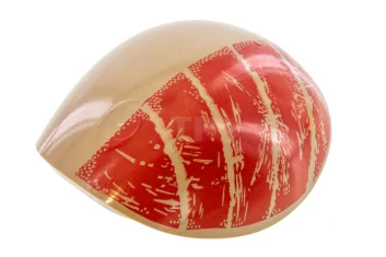 LEGO Armor, Shoulder Shell with Connector and Weathered Stripes Pattern