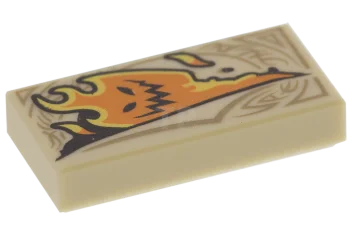 LEGO Piastrelle 1 x 2 con motivo Globlin