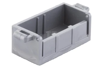 LEGO Container, Treasure Chest Bottom - Slots in Back