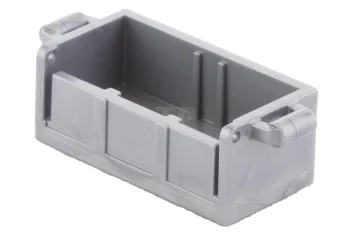 LEGO Container, Treasure Chest Bottom - Slots in Back