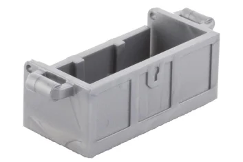 LEGO Container, Treasure Chest Bottom - Slots in Back