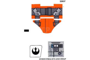 LEGO Sticker for Set 75115