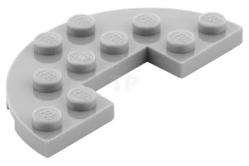 LEGO Plaque 3 x 6 demi-ronde avec découpe 1 x 2.