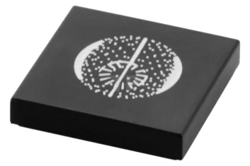 LEGO Tile 2 x 2 with Death Star Pattern