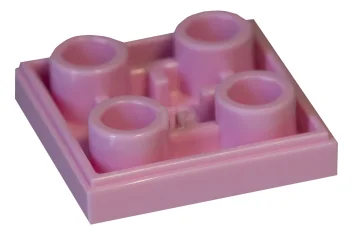 LEGO Carreau 2 x 2 inversé avec motif de papier cadeau.