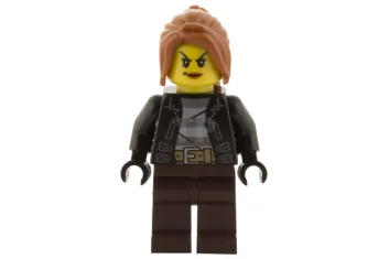 LEGO Bandito Crook femmina - Capelli arancione scuro