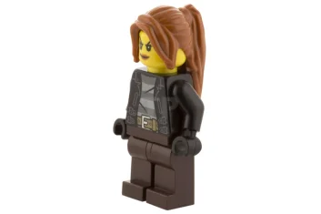 LEGO Bandito Crook femmina - Capelli arancione scuro