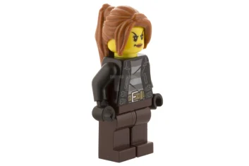 LEGO Bandito Crook femmina - Capelli arancione scuro