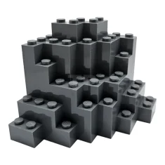 LEGO Rock Panel Medium Symmetric (MURP)