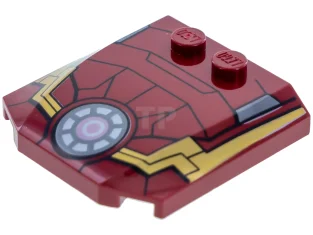 LEGO Plaat 4 x 4 x 2/3 Driedubbel gebogen met Iron…