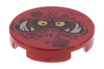 LEGO Tegel 2 x 2 Rond met Onderste O en Globlin…