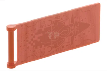 LEGO Flag 7 x 3 with Rod with Merlok Hologram Pattern