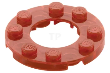 LEGO Plate 4 x 4 Round with Hole