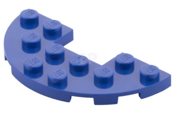 LEGO Plaque 3 x 6 demi-ronde avec découpe 1 x 2.