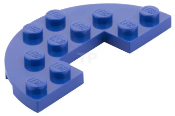 LEGO Plaque 3 x 6 demi-ronde avec découpe 1 x 2.