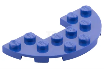 LEGO Plaque 3 x 6 demi-ronde avec découpe 1 x 2.
