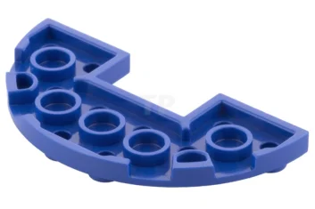 LEGO Plaque 3 x 6 demi-ronde avec découpe 1 x 2.