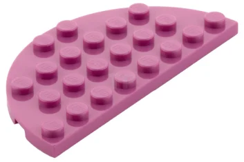 LEGO Plate 4 x 8 Round Corner Double