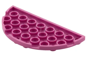 LEGO Plate 4 x 8 Round Corner Double