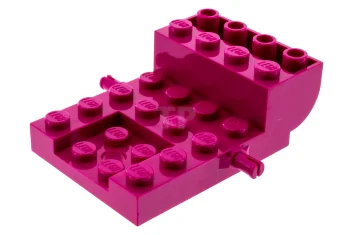 LEGO Vehicle, Base 4 x 6 x 1 2/3 Curved