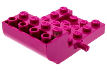 LEGO Vehicle, Base 4 x 6 x 1 2/3 Curved