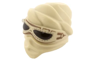 LEGO Minifig, Headgear Layered Fabric Mask with Goggles with Black Lenses…